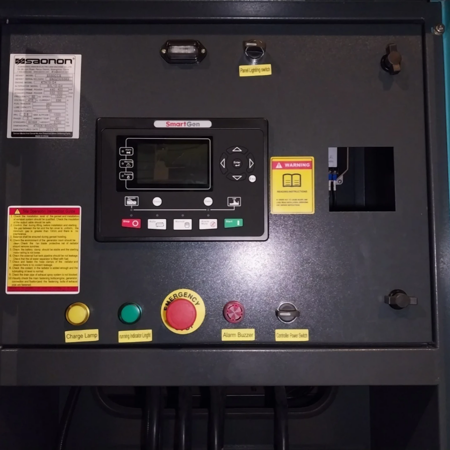 New 500kVA Cummins KTA19-G4 Genset @ 10CU500