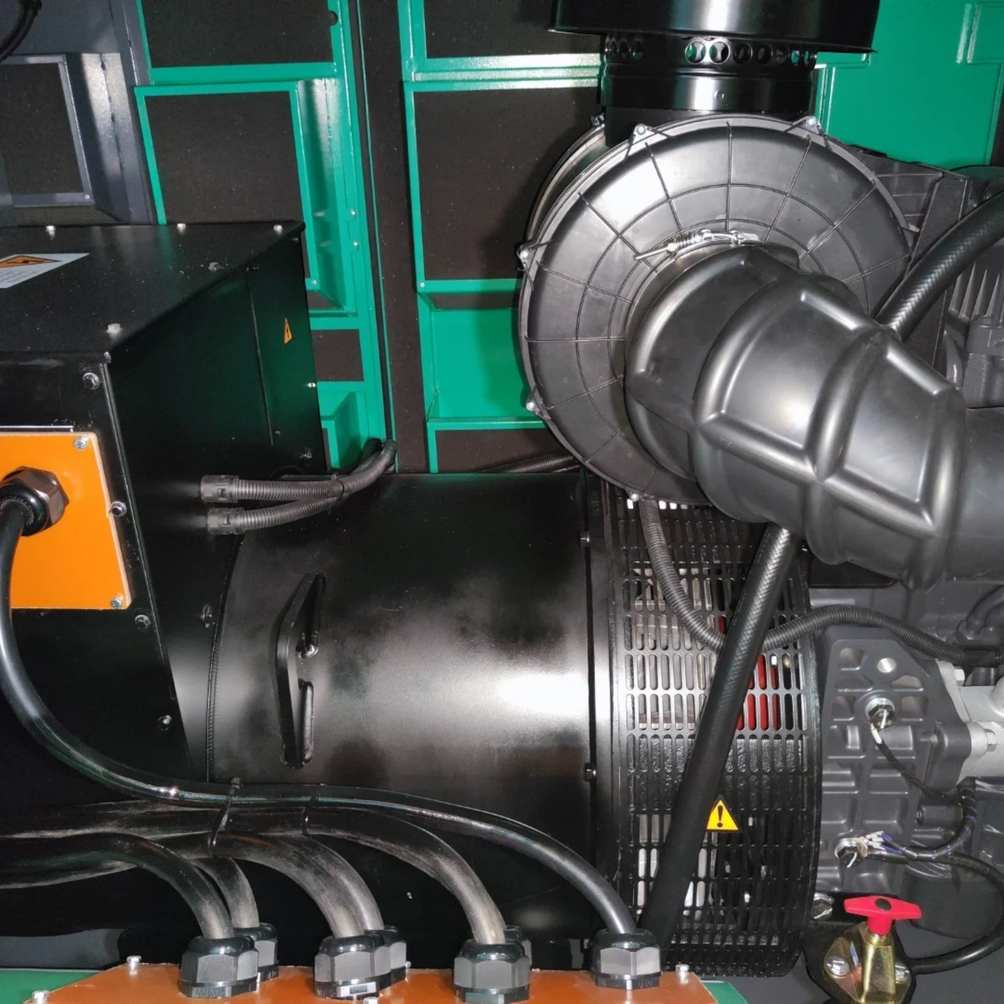 New 500kVA SDEC 6ETAA12.8-G310 Genset @ 46SD500