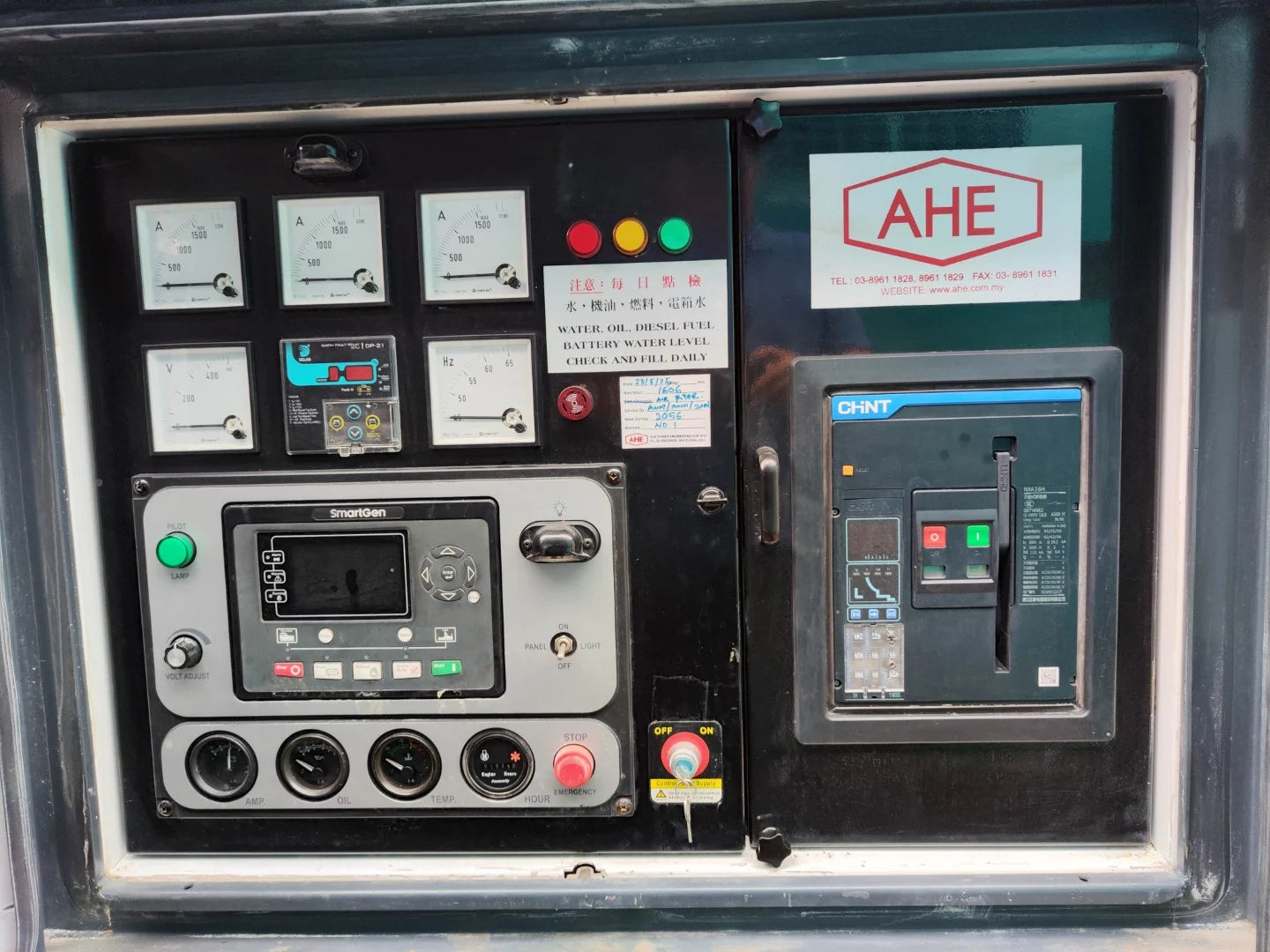 USED 1000KVA YUCHAI YC6TH1320-D31 GENSET @ 27YU1000
