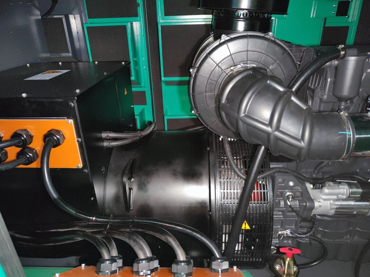 NEW 500KVA SDEC 6ETAA12.8-G310 GENSET @ 46SD500