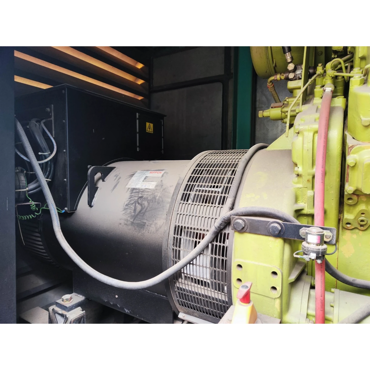 USED 1000KVA ROLLS ROYCE CV12 400G GENSET @ 16RO1000