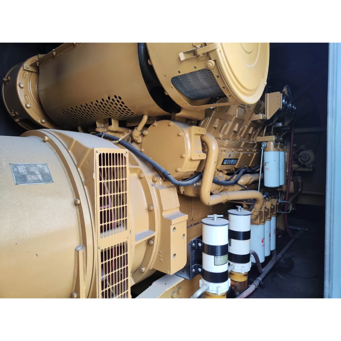 Used 1250kVA Caterpillar 3512-DITA Genset @ 4CA1250