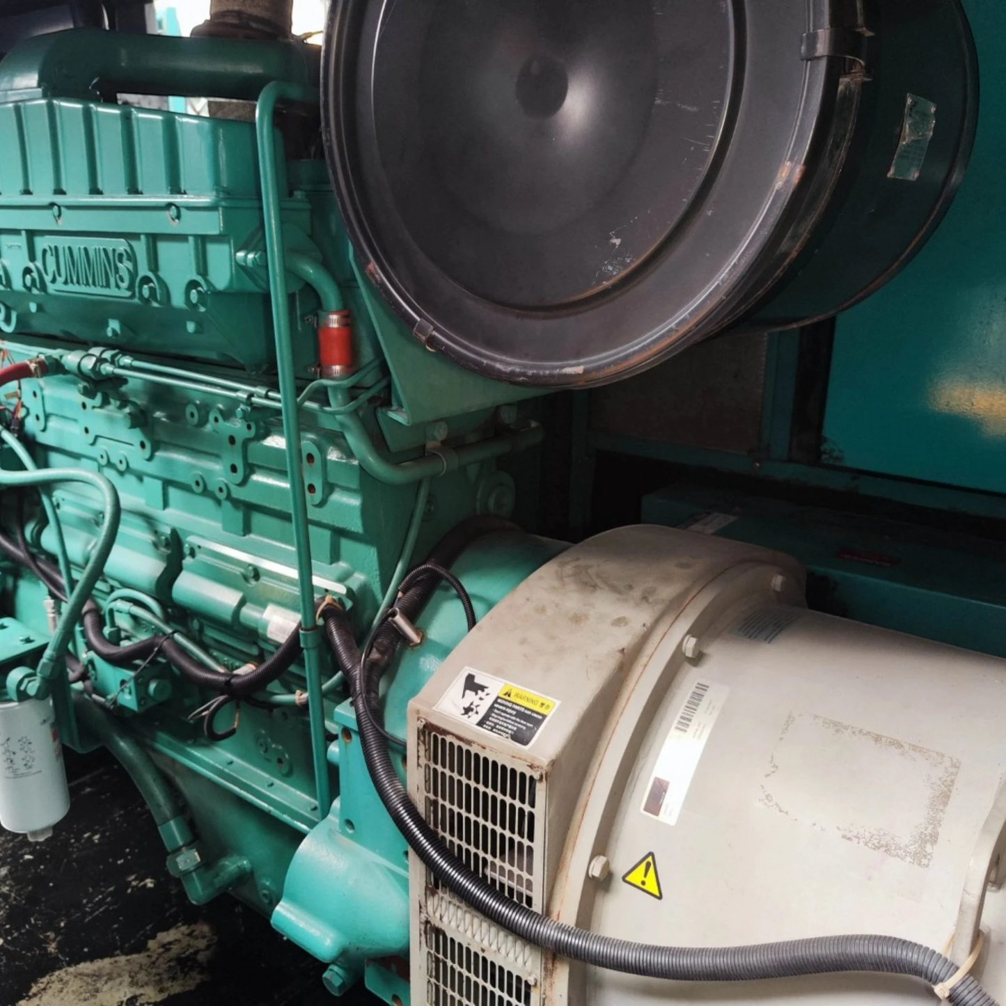 Used 400kVA Cummins NTA855-G4 Genset @ 8CU400