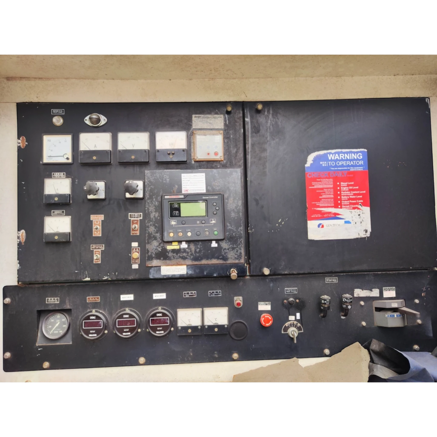 Used 800kVA Mitsubishi S12A2-PTA Genset @ 4MI800