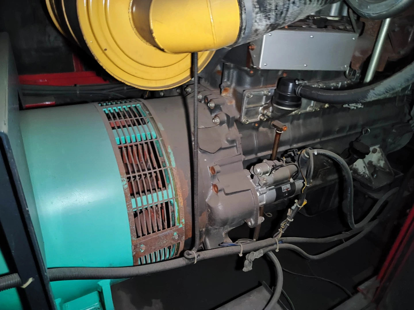 USED 200KVA MITSUBISHI 6D24-TLE2B GENSET @ 17MI200