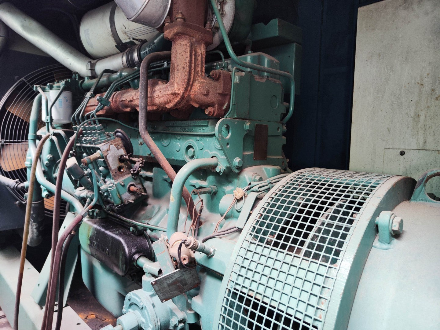 USED 200KVA VOLVO TAD730G GENSET @ 5VO200