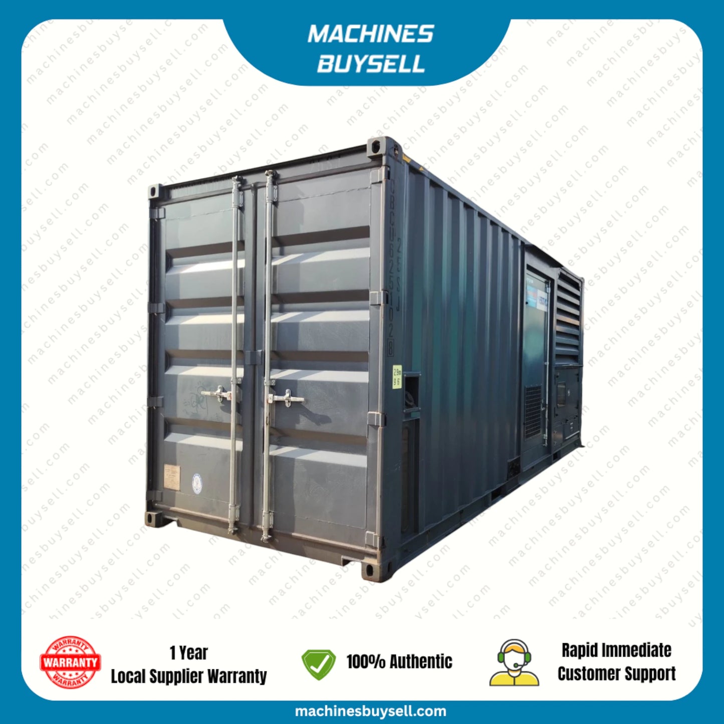 New 1500kVA Yuchai YC12VTD2000-D30 Genset @ 17YU1500