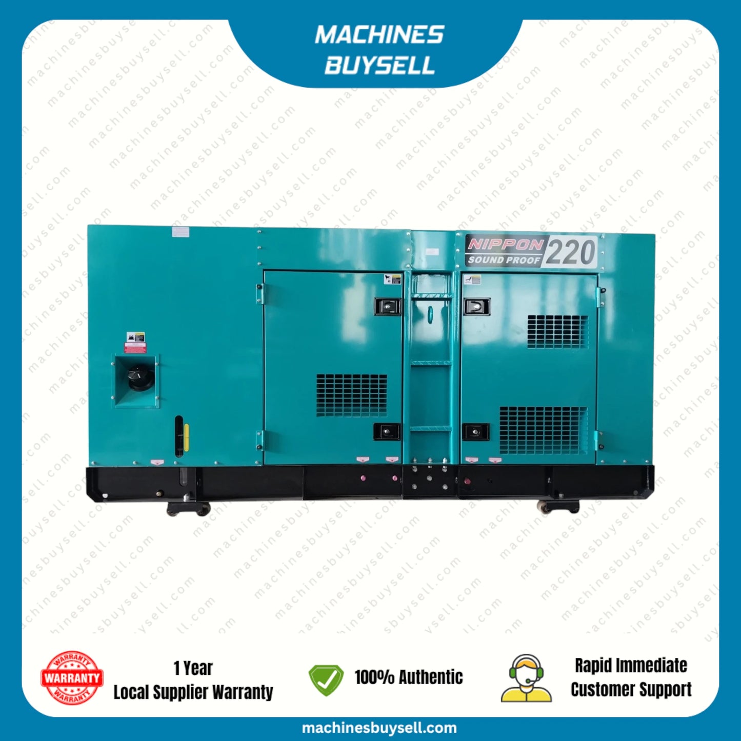 New 200kVA SDEC 6HTAA6.5-G34 Genset @ 27SD200