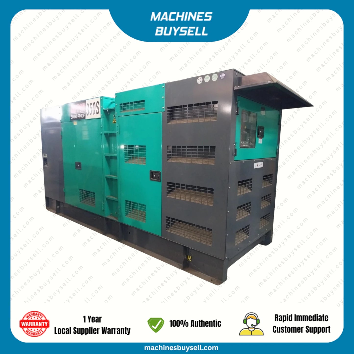 New 300kVA Cummins NTA855-G1B Genset @ 11CU300