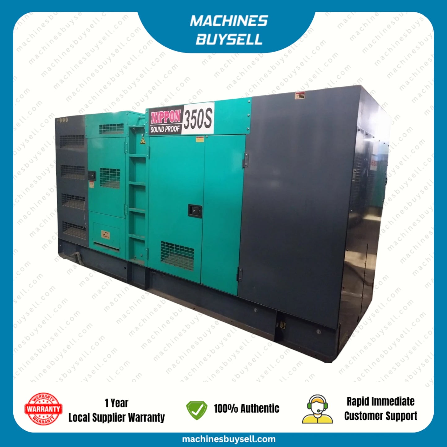 New 300kVA FPT F2CE0685B-D Genset @ 8FP300