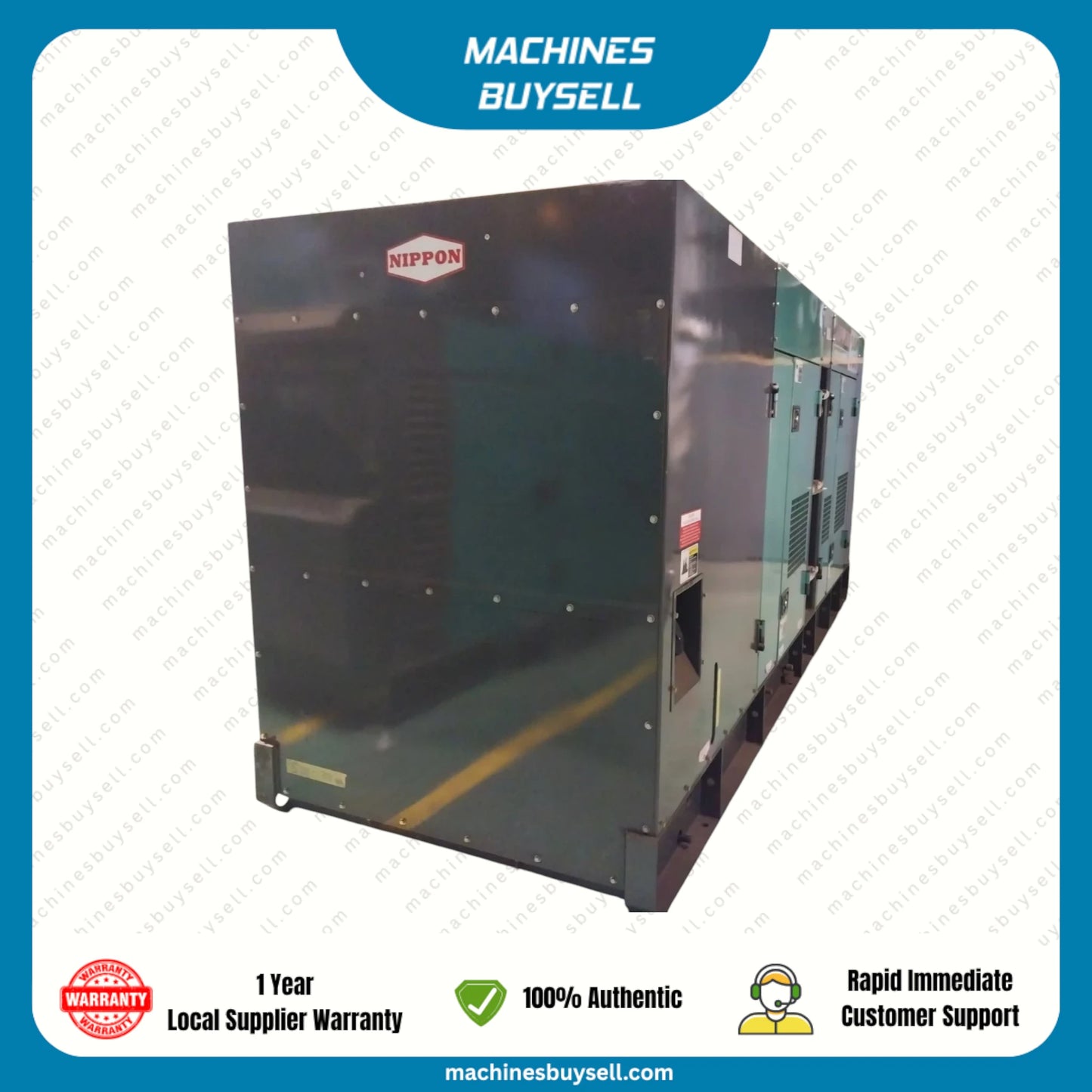 New 350kVA SDEC 6ETAA11.8-G21 Genset @ 13SD350
