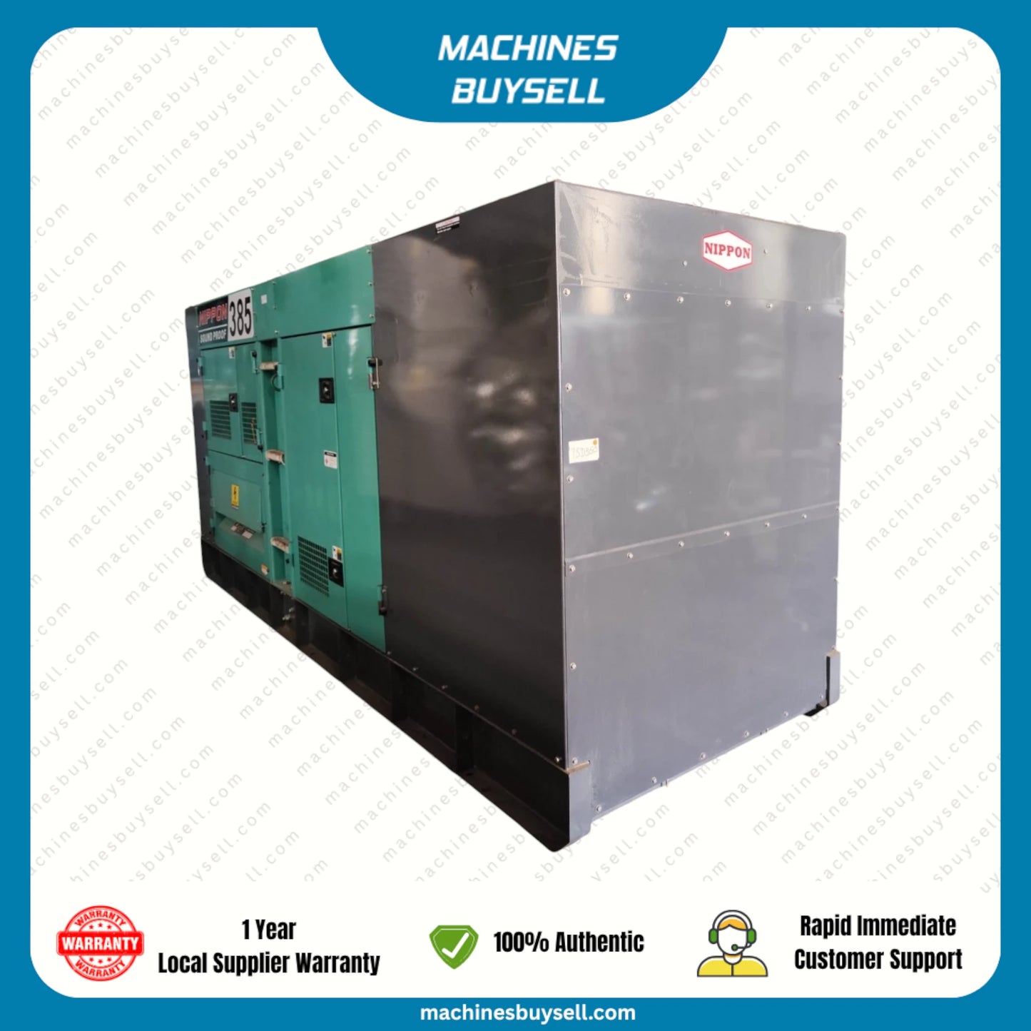 New 350kVA SDEC 6ETAA11.8-G21 Genset @ 17SD350