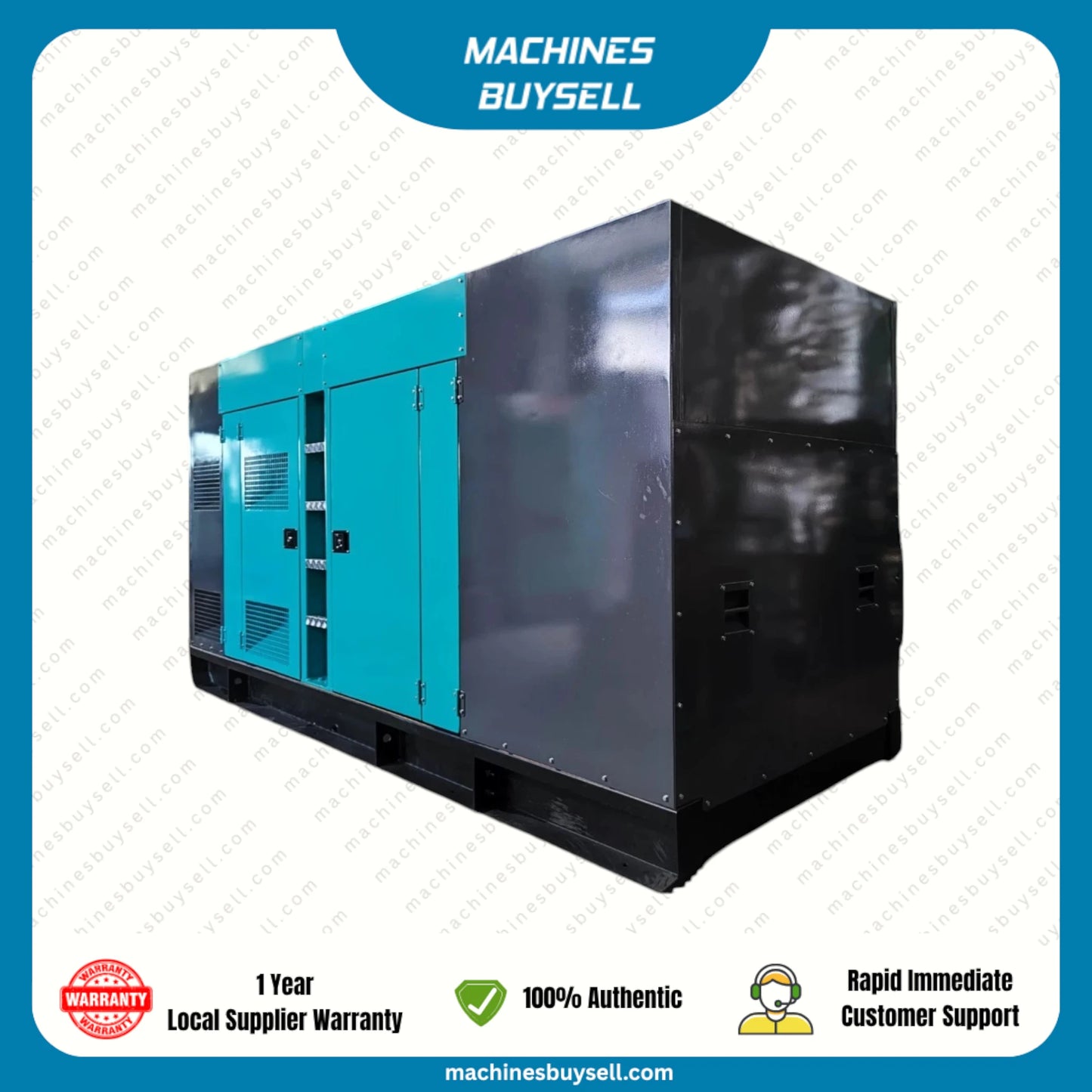 New 400kVA Cummins NTAA855-G7A Genset @ 19CU400
