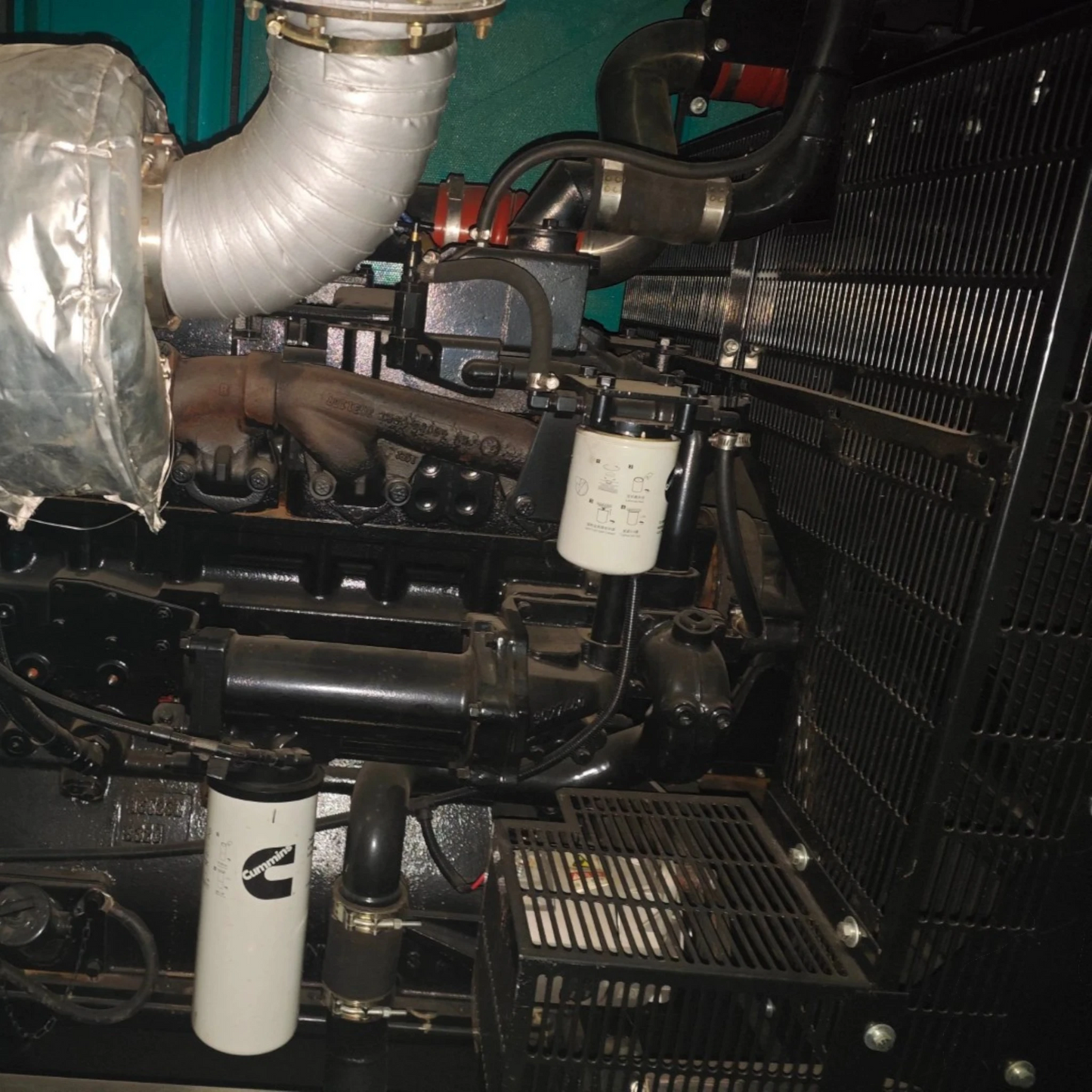 New 400kVA Cummins NTAA855-G7A Genset @ 19CU400
