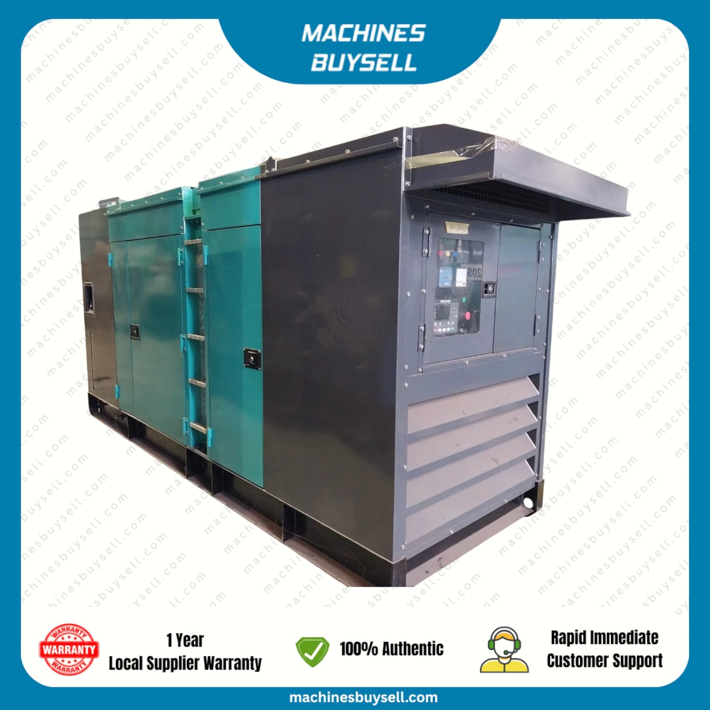 New 400kVA Volvo TAD1343GE Genset @ 6VO400