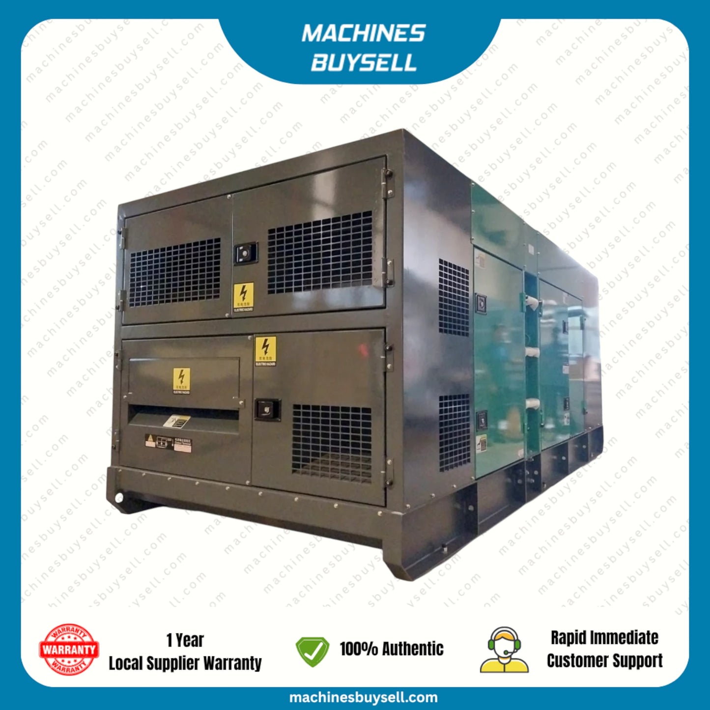 New 500kVA Cummins KTA19-G3A Genset @ 45CU500