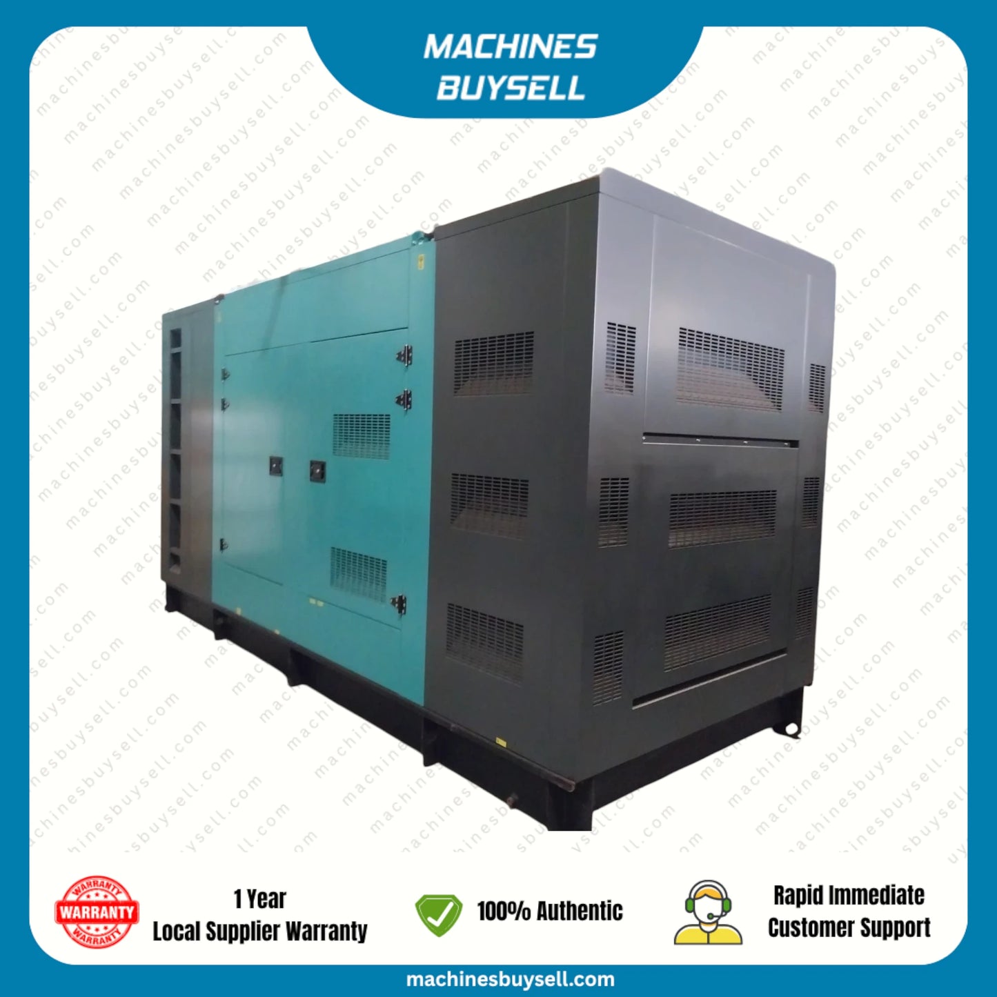 New 500kVA Cummins KTA19-G4 Genset @ 10CU500