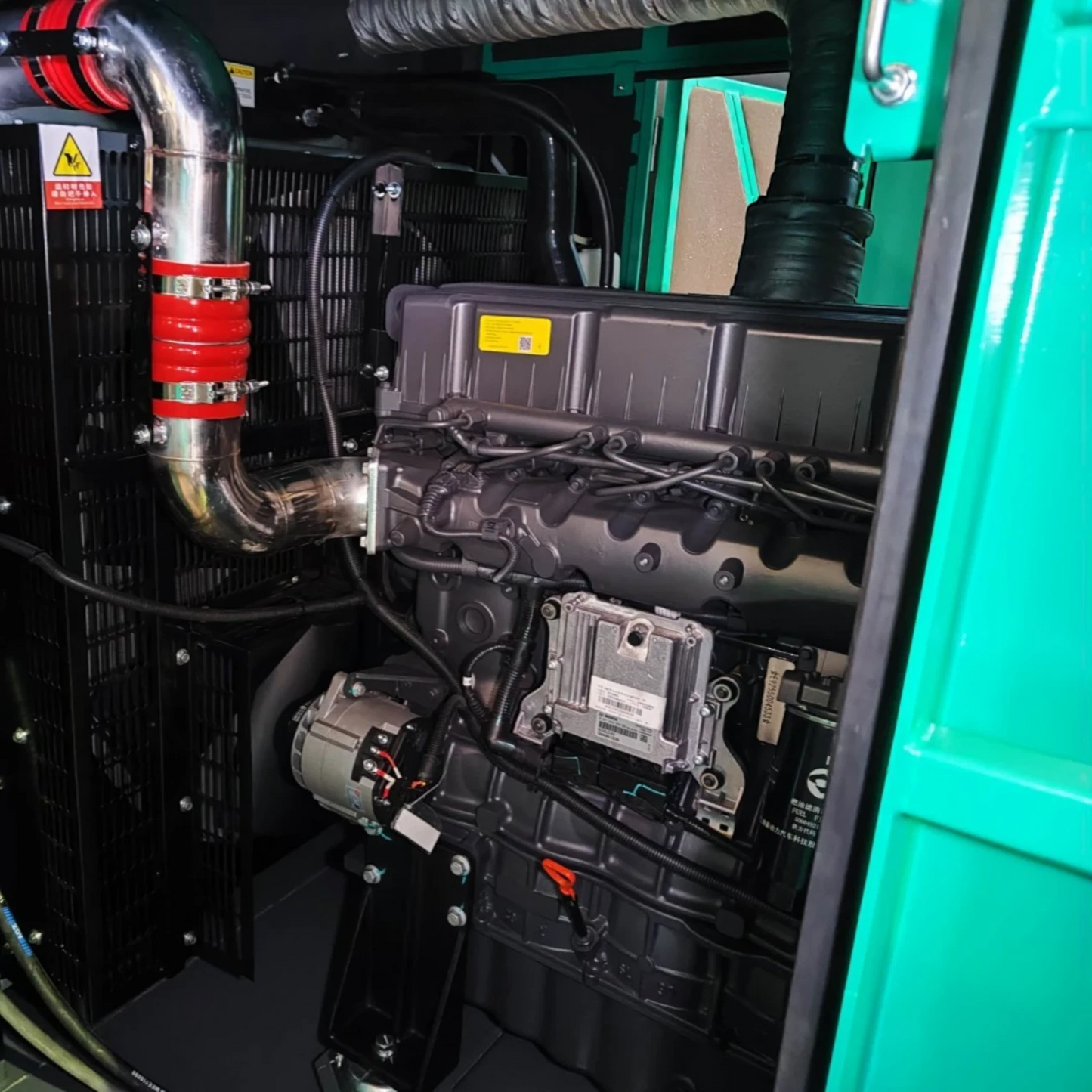 New 500kVA SDEC 6ETAA12.8-G310 Genset @ 46SD500