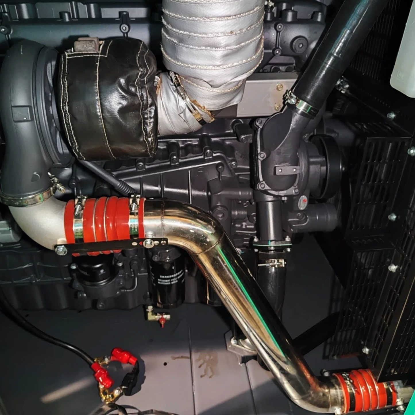 New 500kVA SDEC 6ETAA12.8-G310 Genset @ 46SD500