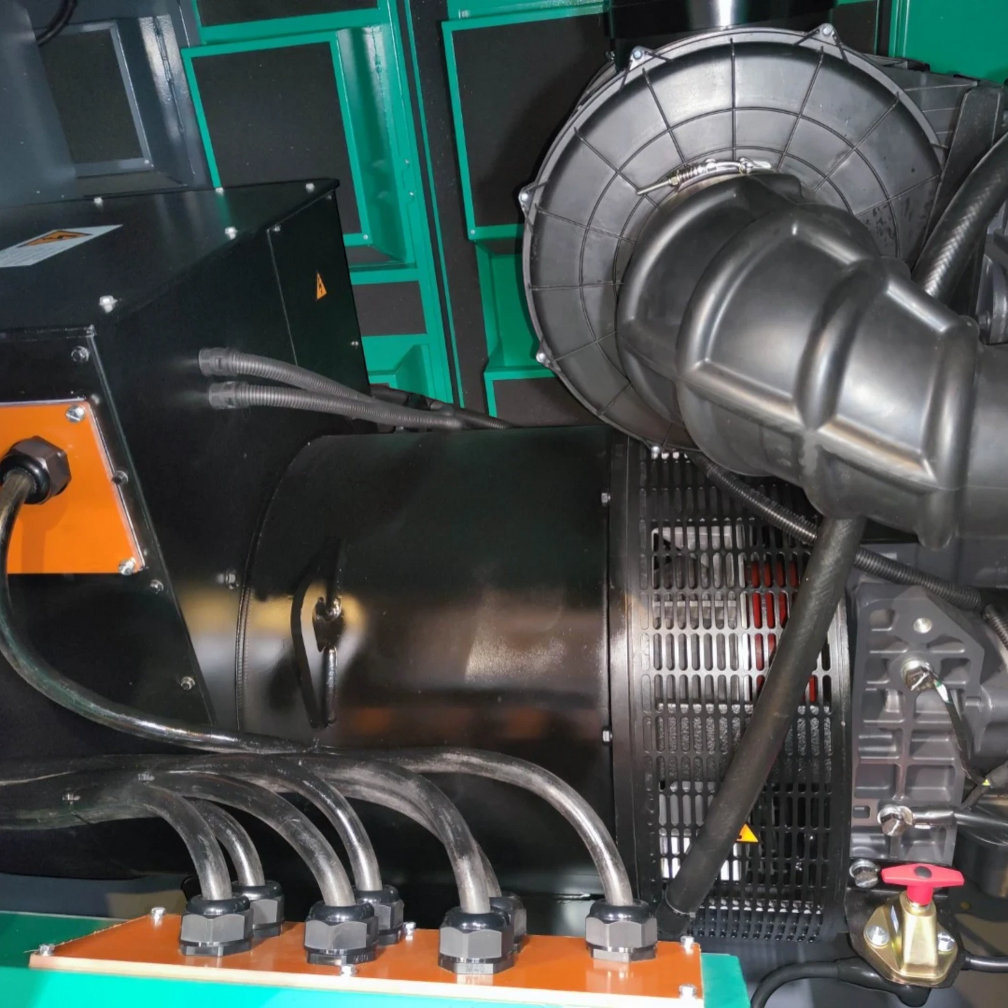 New 500kVA SDEC 6ETAA12.8-G310 Genset @ 47SD500