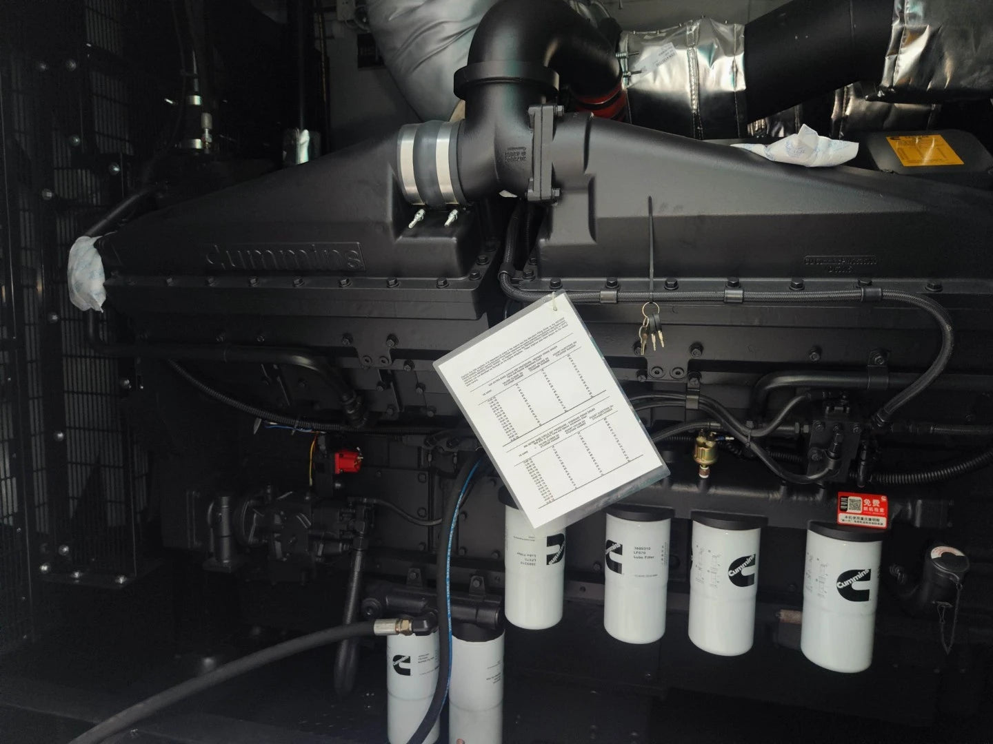 NEW 1000KVA CUMMINS KTA38-G5 GENSET @ 42CU1000