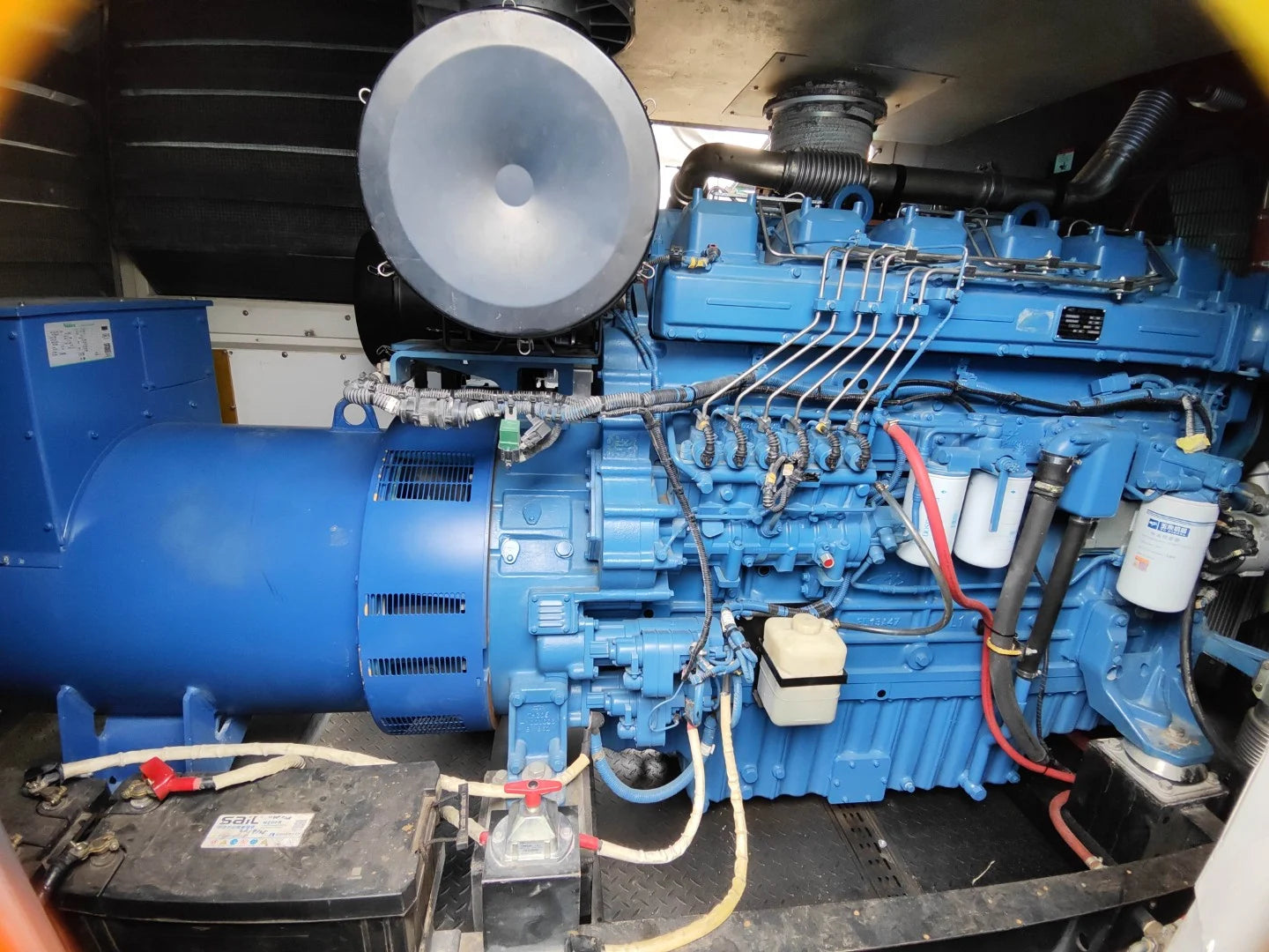 USED 1000KVA YUCHAI YC6TH1320-D31 GENSET @ 27YU1000