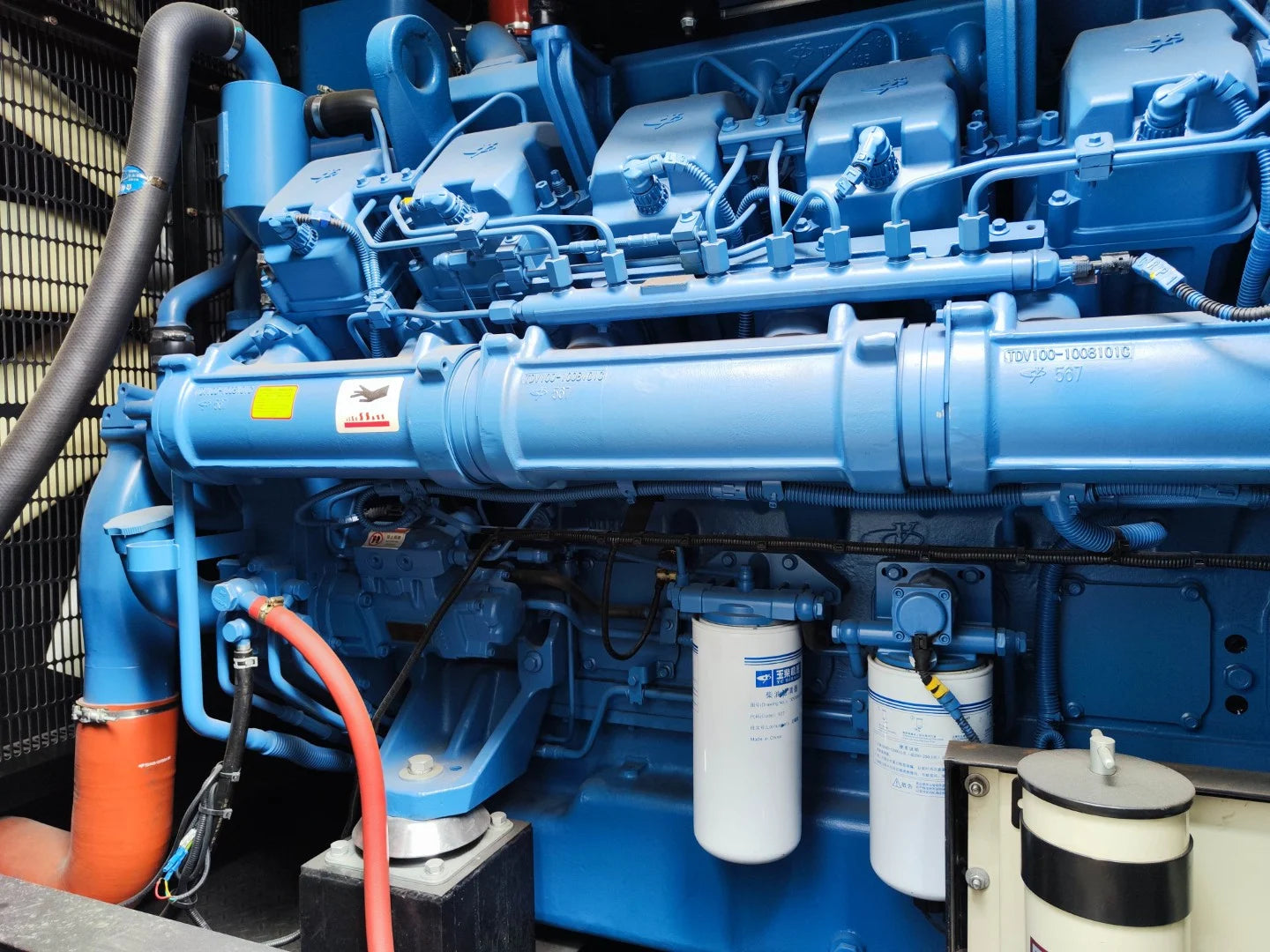 USED 1500KVA YUCHAI YC12VTD2000-D30 GENSET @ 18YU1500