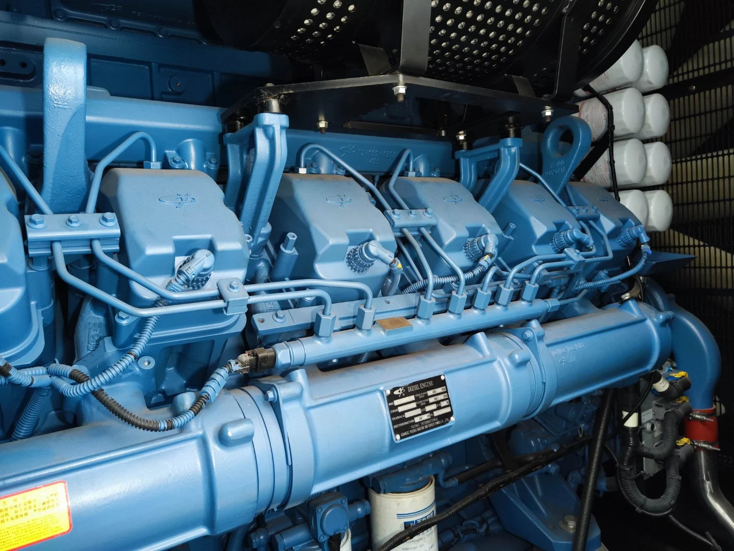 USED 1500KVA YUCHAI YC12VTD2000-D30 GENSET @ 18YU1500