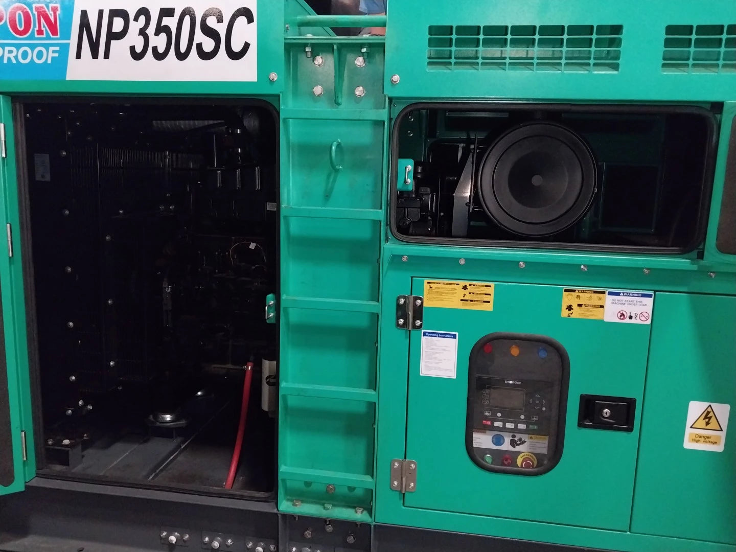 NEW 300KVA CUMMINS NTA855-G1B GENSET @ 25CU300