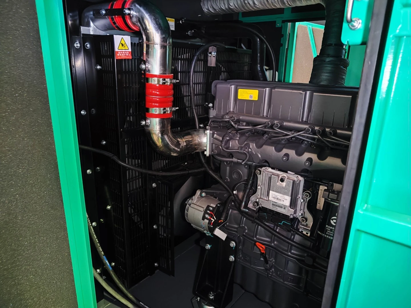 NEW 500KVA SDEC 6ETAA12.8-G310 GENSET @ 46SD500