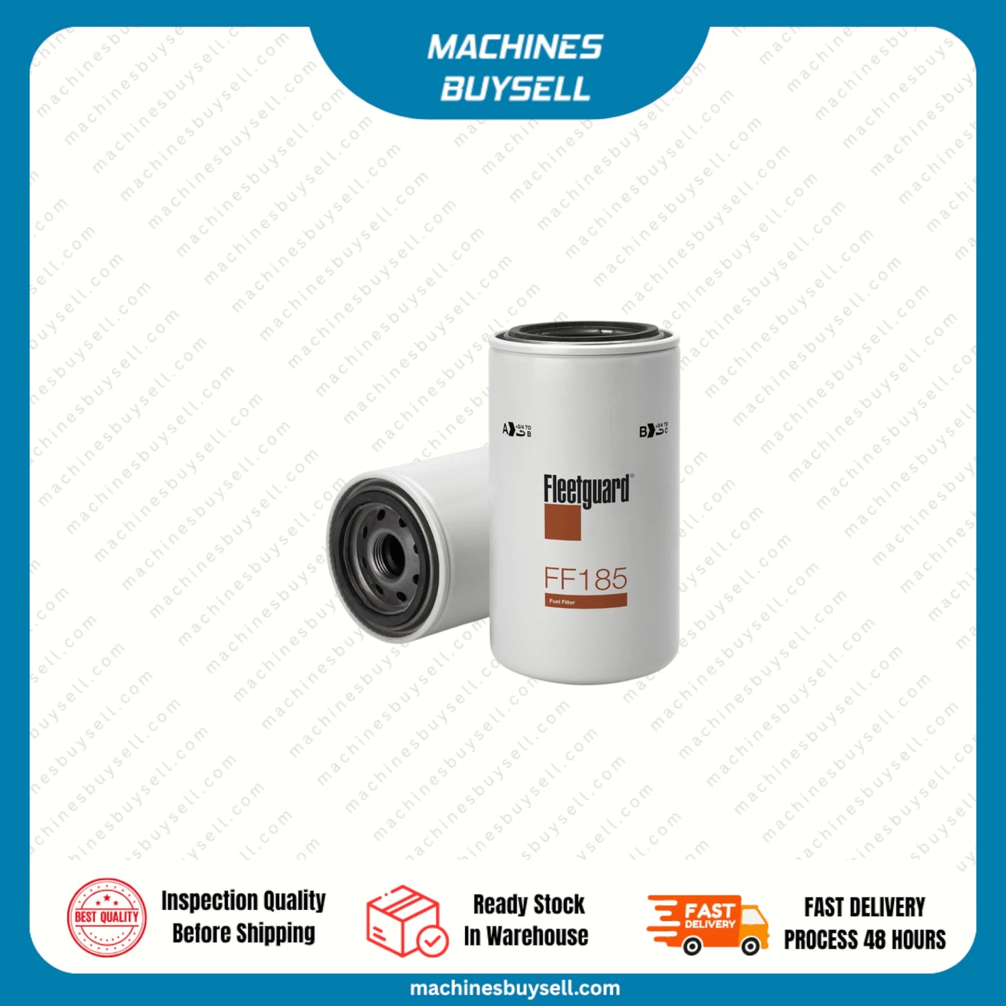 Fleetguard Fuel Filter @ FF185 @ SP0408
