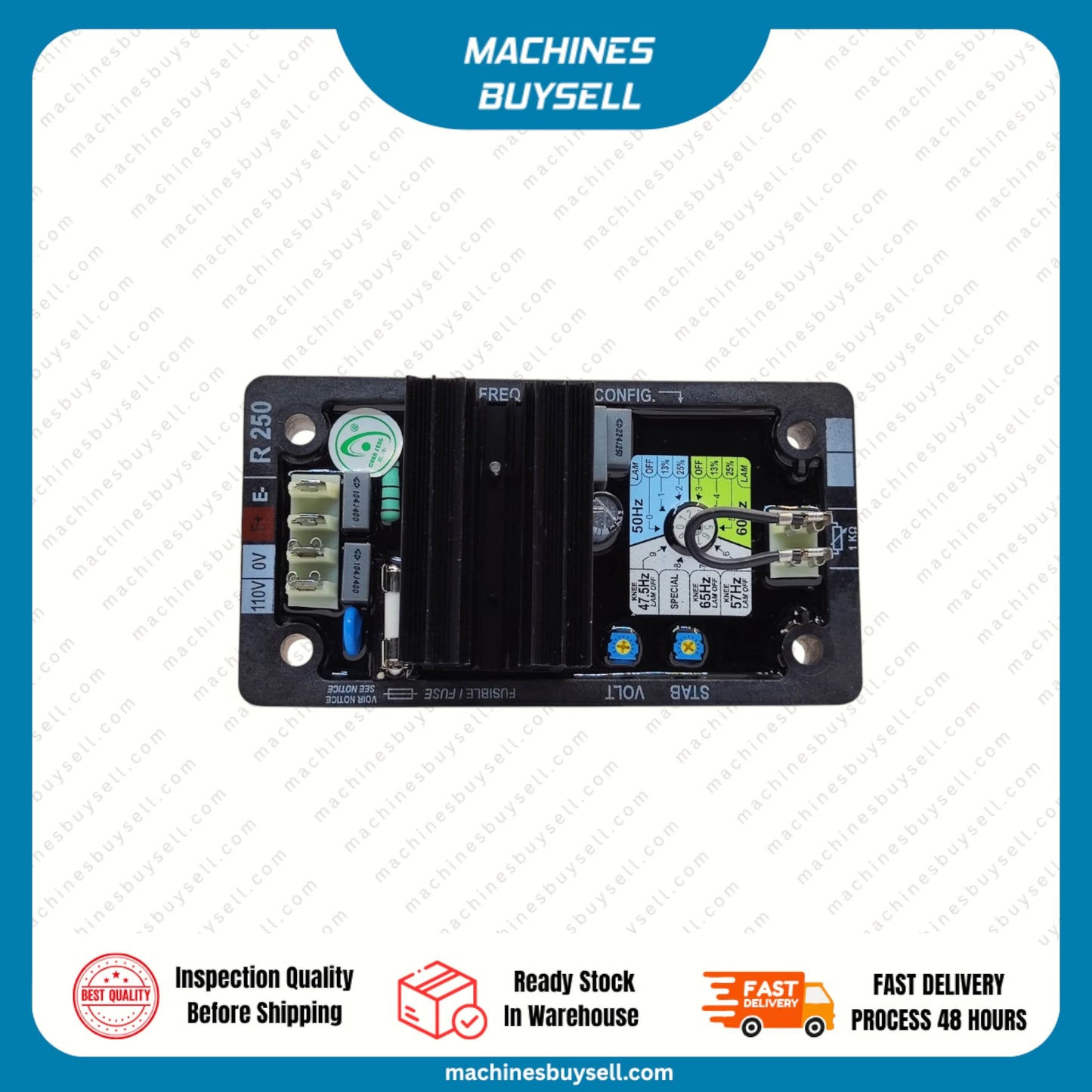 AUTOMATIC VOLTAGE REGULATOR (AVR) R250 @ SP2088