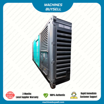 Used 1000kVA Cummins KTA38-G5 Genset @ 13CU1000