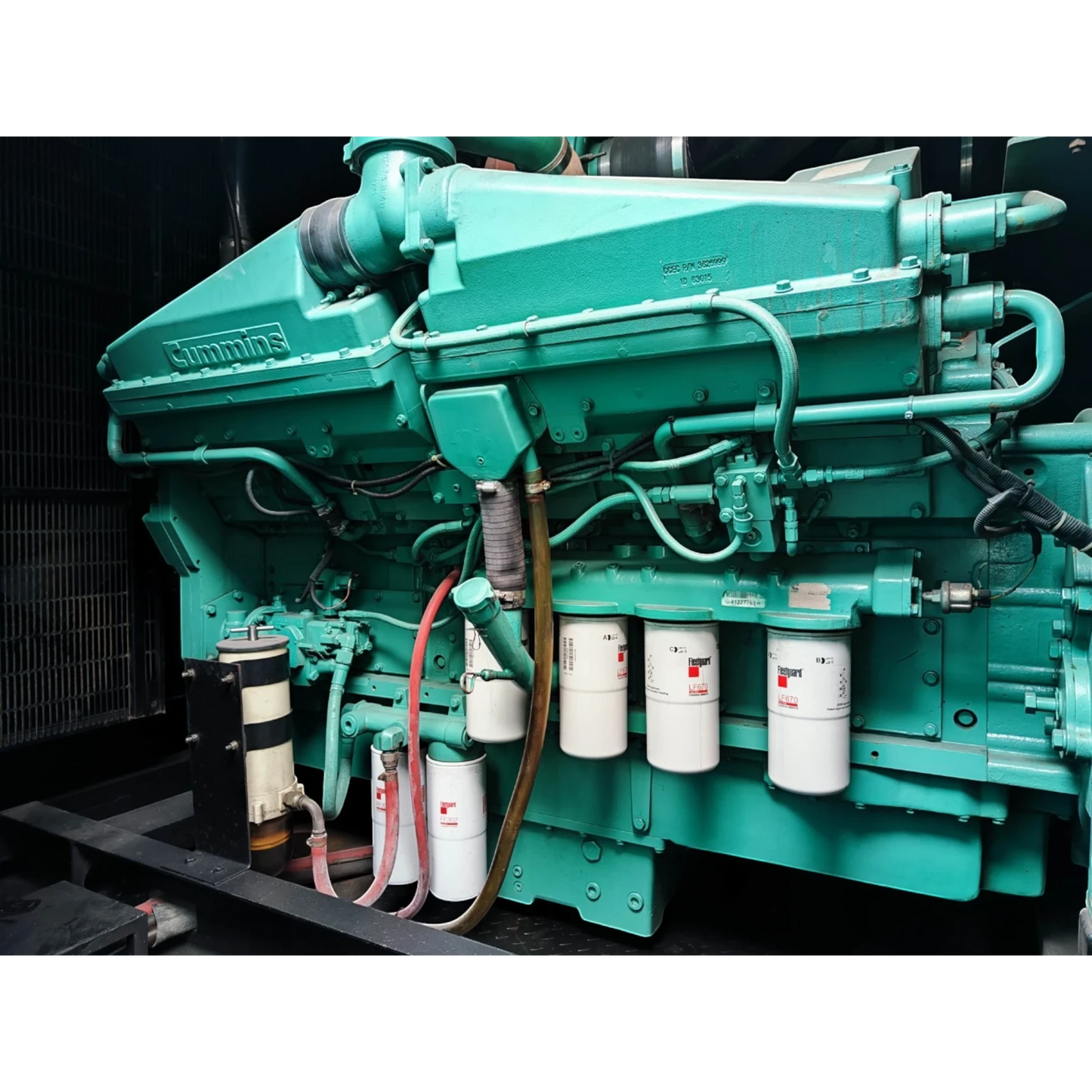 Used 1000kVA Cummins KTA38-G5 Genset @ 13CU1000