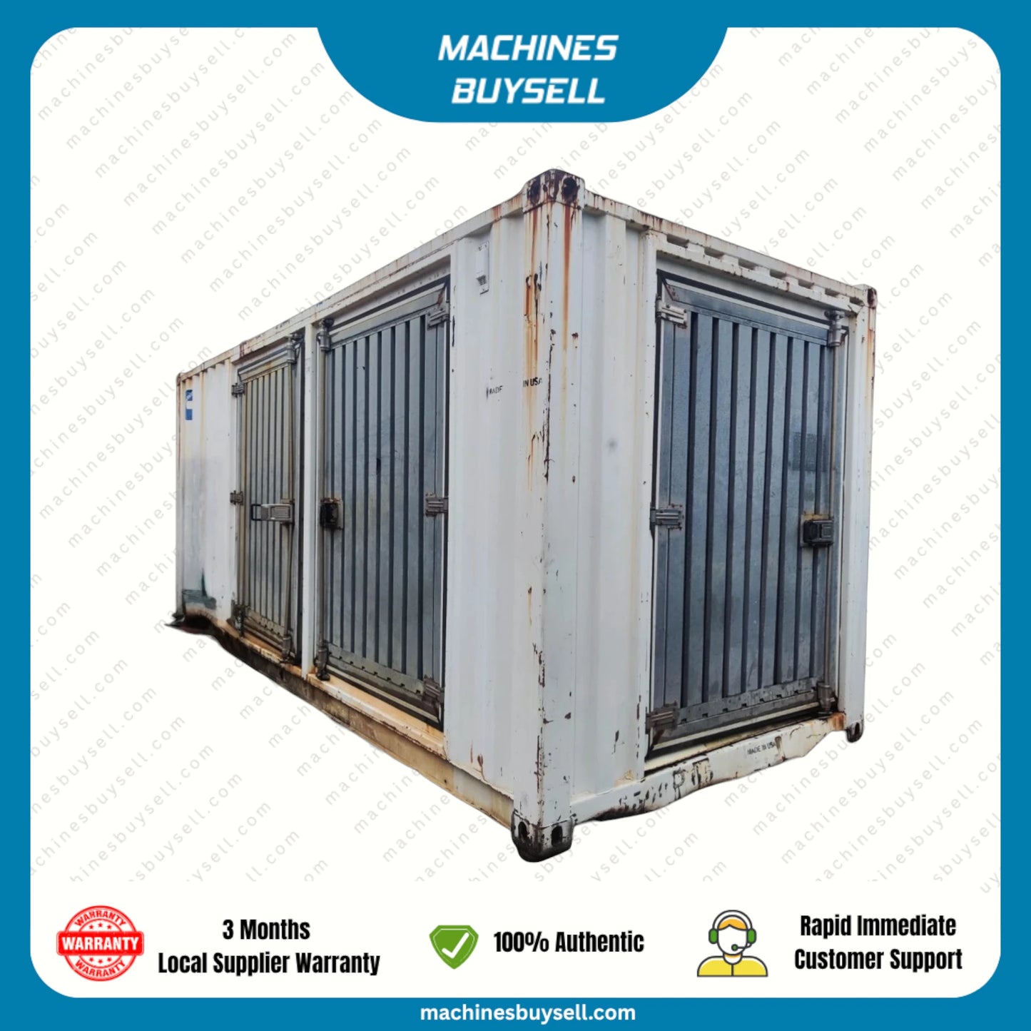 Used 1000kVA Cummins QST30-G4 Genset @ 9CU1000