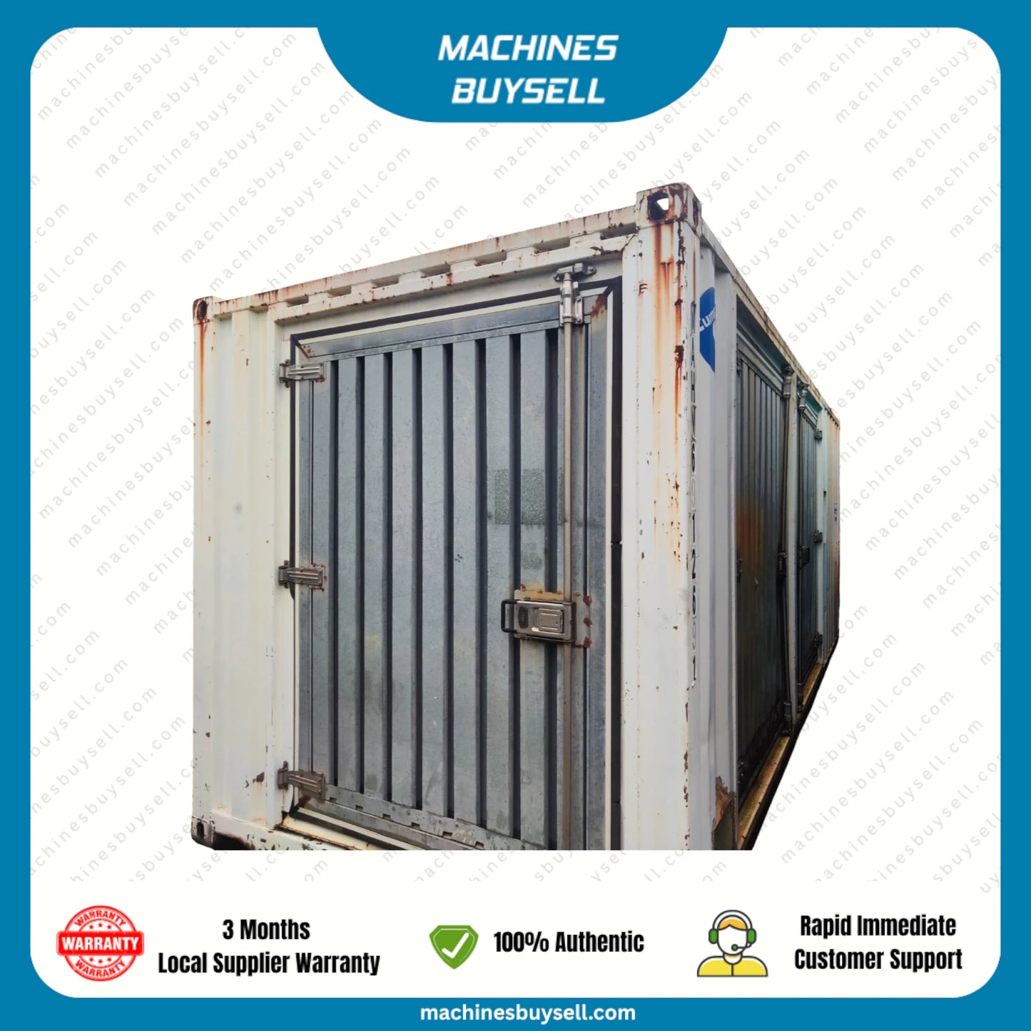 Used 1000kVA Cummins QST30-G4 Genset @ 9CU1000