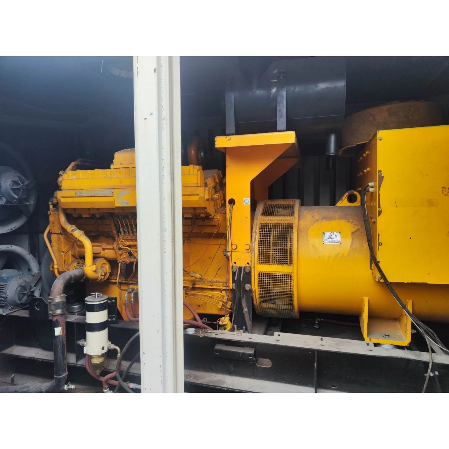 Used 1000kVA Cummins QST30-G4 Genset @ 9CU1000