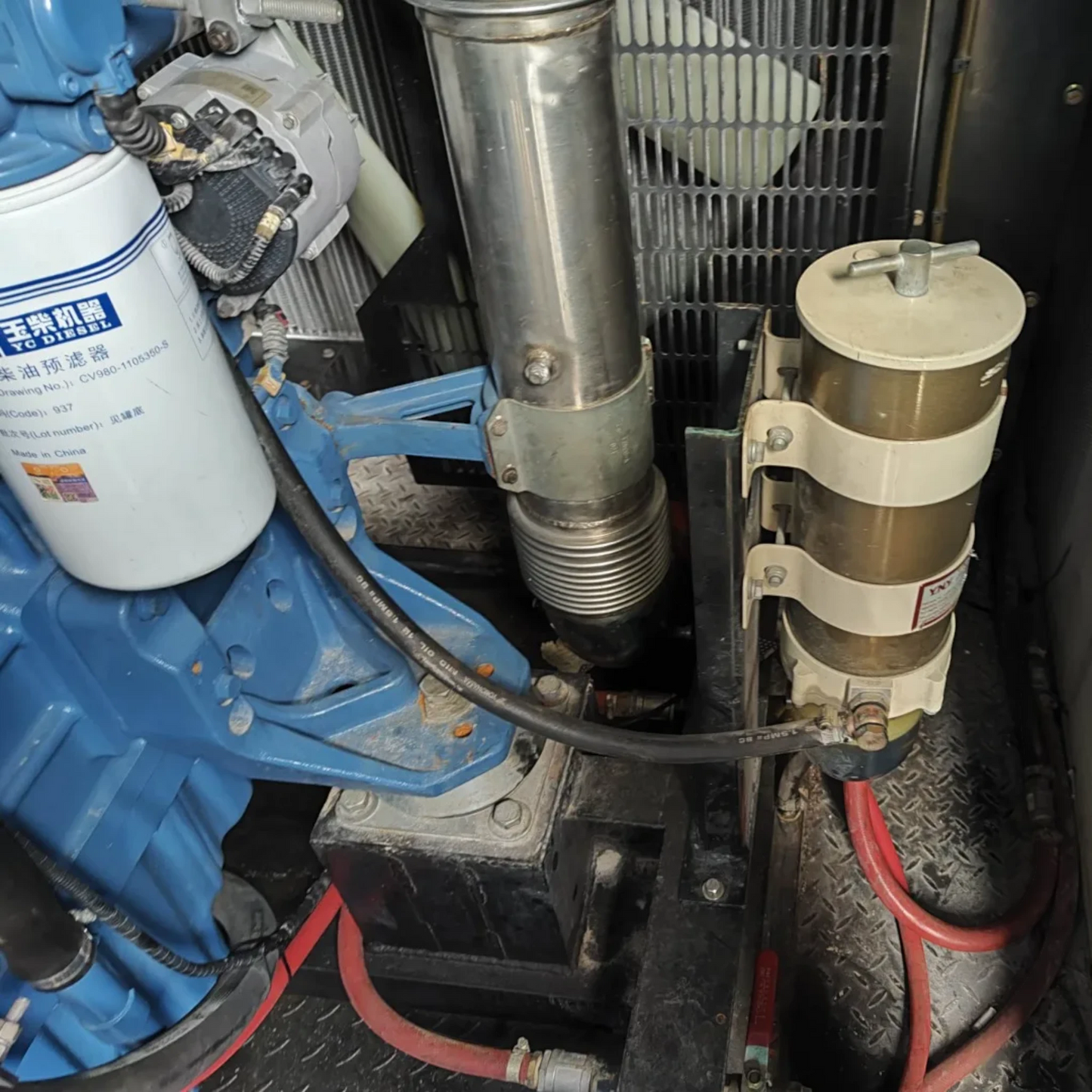 New 1000kVA Yuchai YC6TH1320-D31 Genset @ 27YU1000