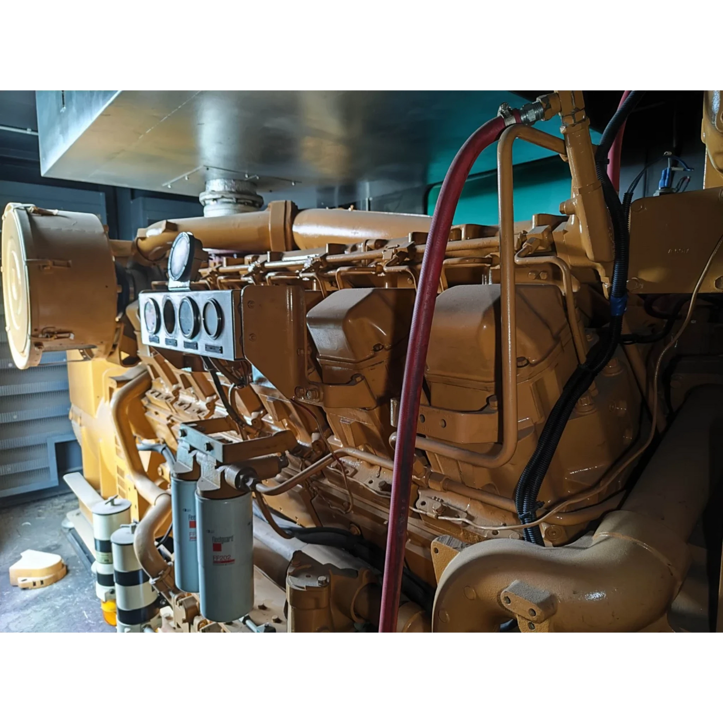 Used 1250kVA Caterpillar 3512-DITA Genset @ 4CA1250