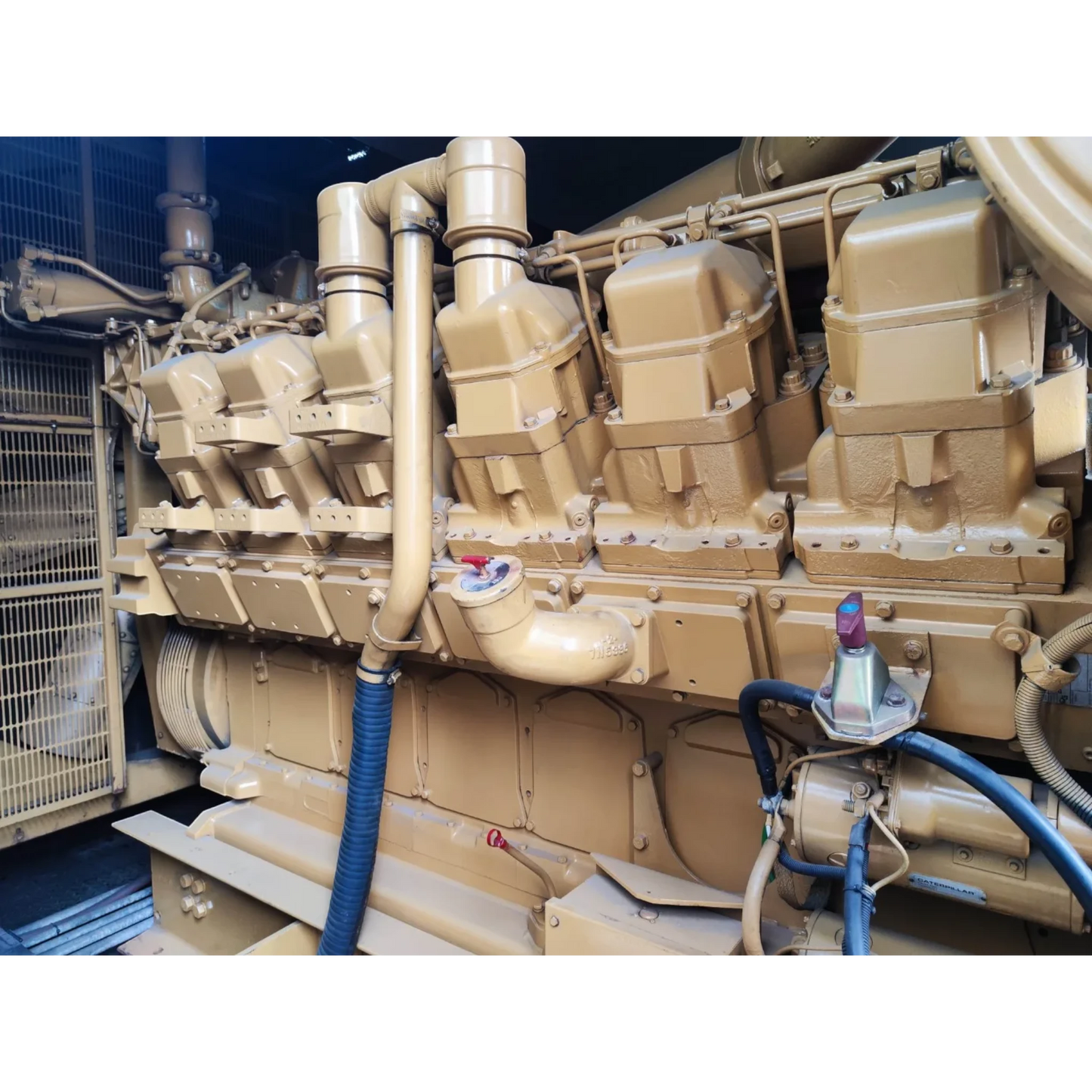 Used 1250kVA Caterpillar 3512-DITA Genset @ 6CA1250