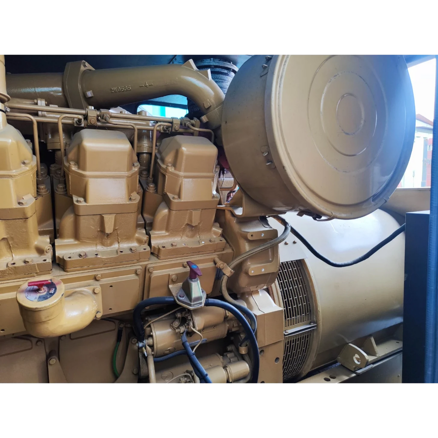 Used 1250kVA Caterpillar 3512-DITA Genset @ 6CA1250