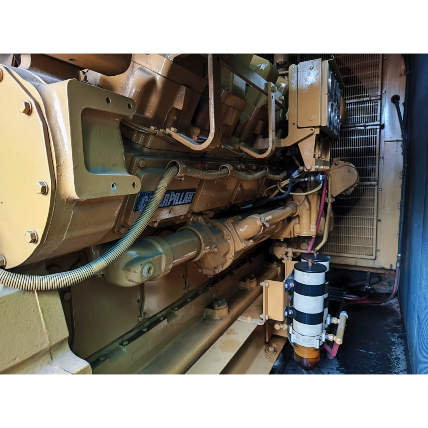 Used 1250kVA Caterpillar 3512-DITA Genset @ 6CA1250