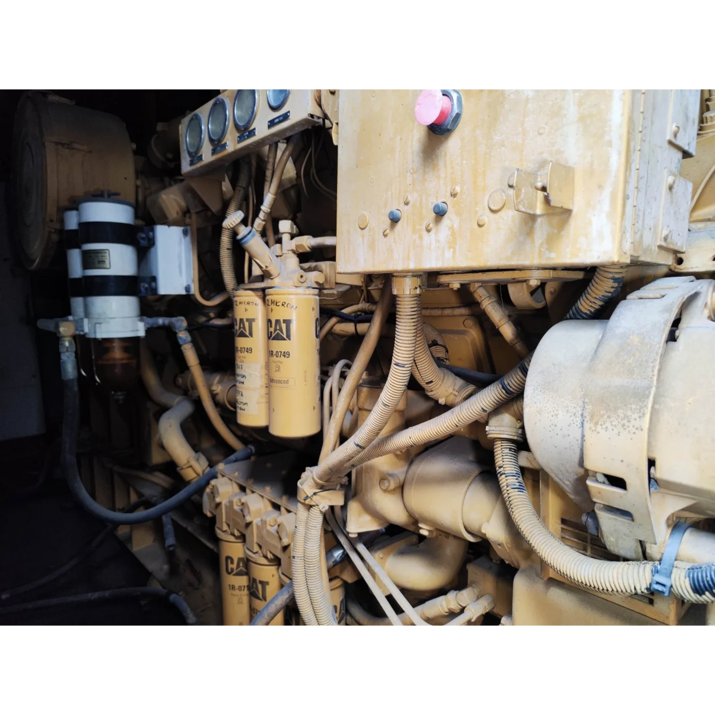 Used 1250kVA Caterpillar 3512-DITA Genset @ 9CA1250