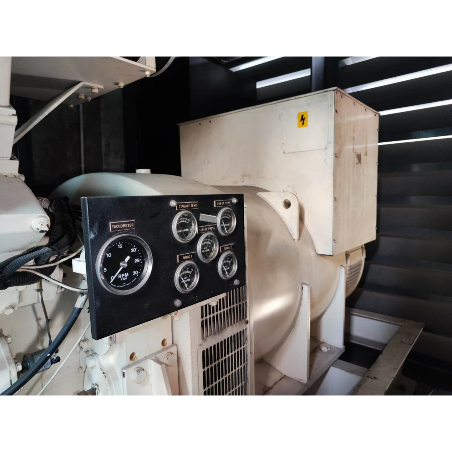 Used 1250kVA Cummins KTA50-G3 Genset @ 7CU1250