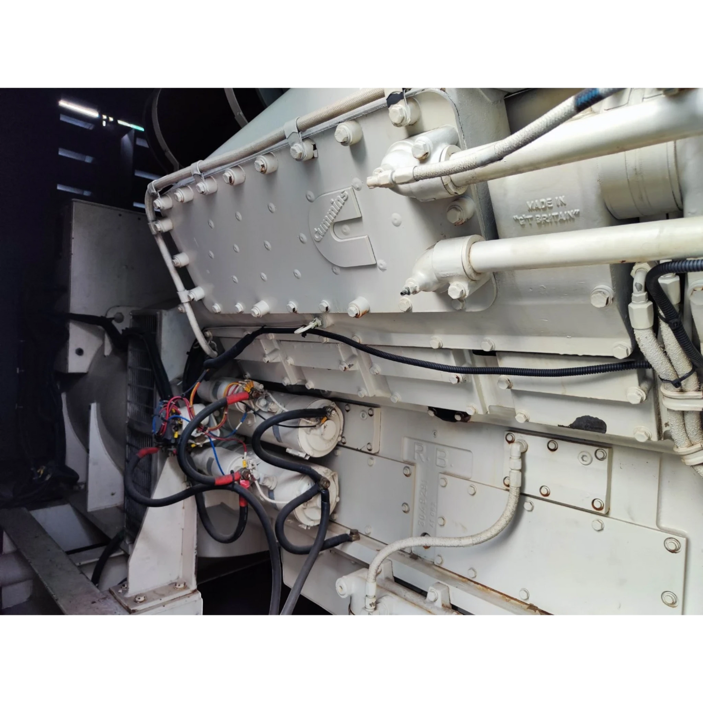 Used 1250kVA Cummins KTA50-G3 Genset @ 7CU1250