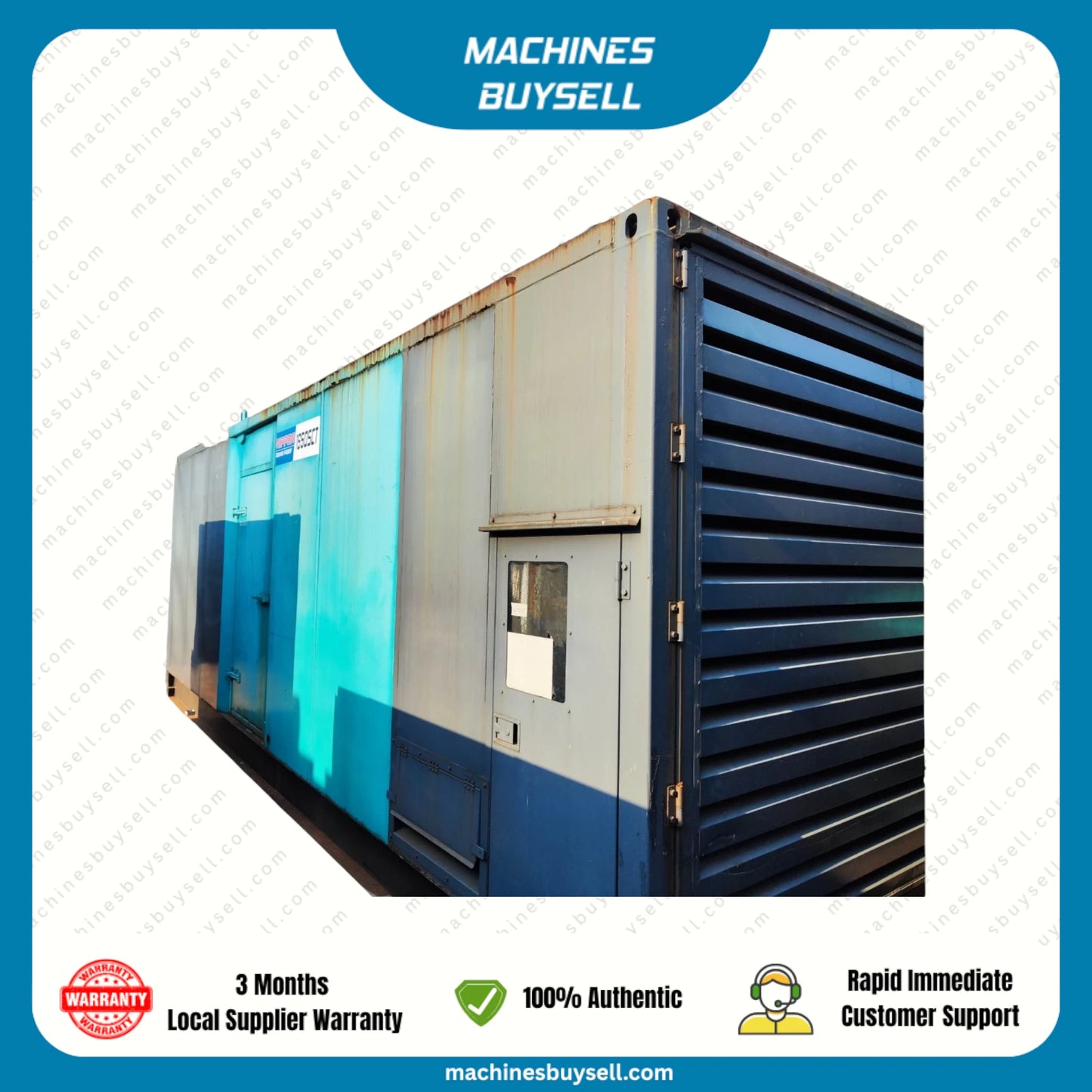 Used 1500kVA Caterpillar 3516 Genset @ 10CA1500