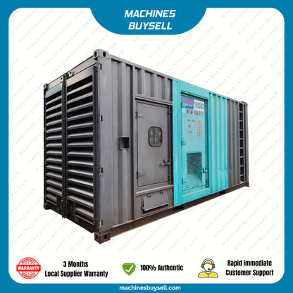 Used 1500kVA Cummins KTA50-G2 Genset @ 14CU1500