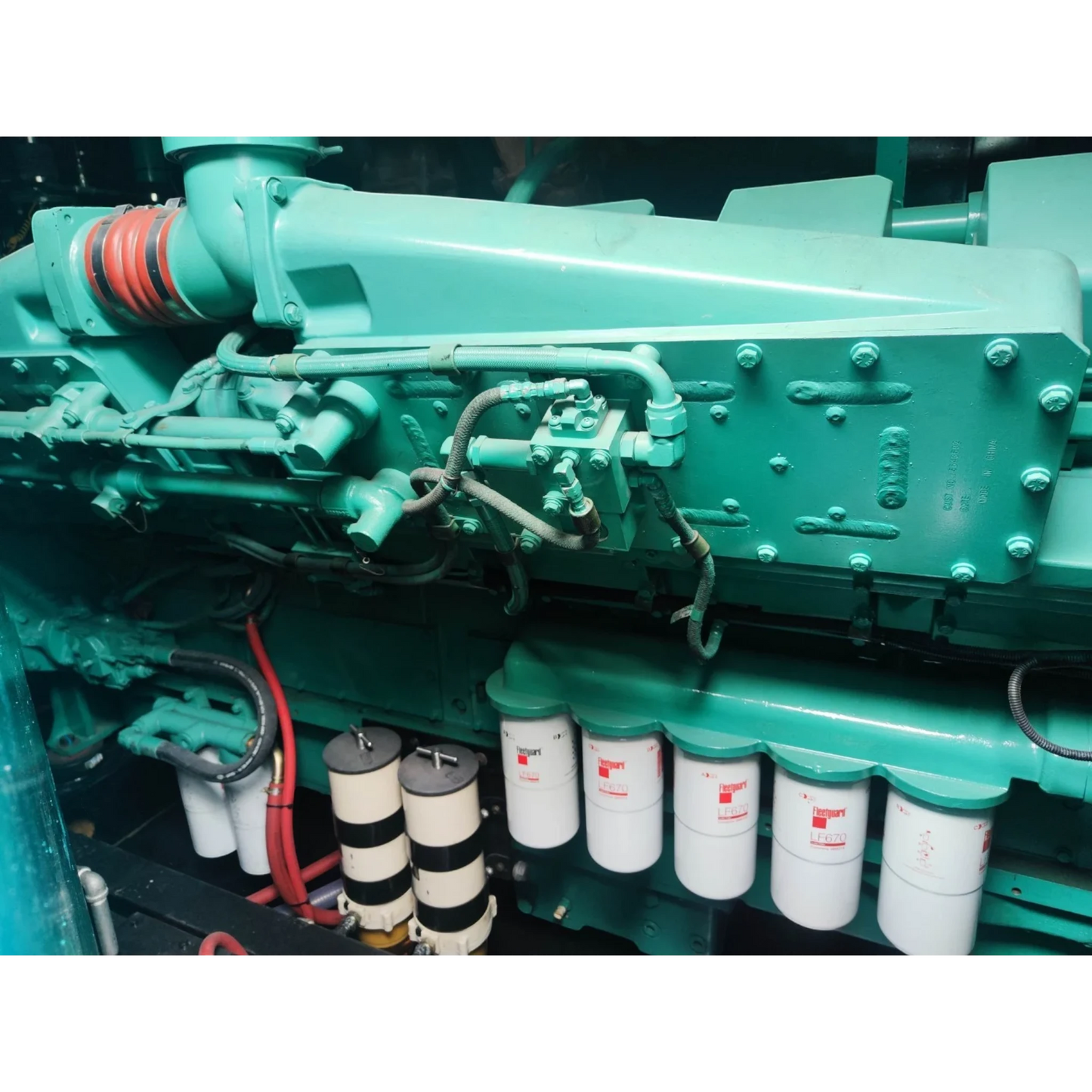 Used 1500kVA Cummins KTA50-G8 Genset @ 15CU1500