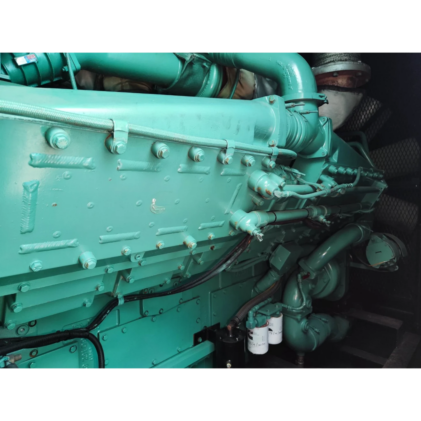 Used 1500kVA Cummins KTTA50-G2 Genset @ 21CU1500