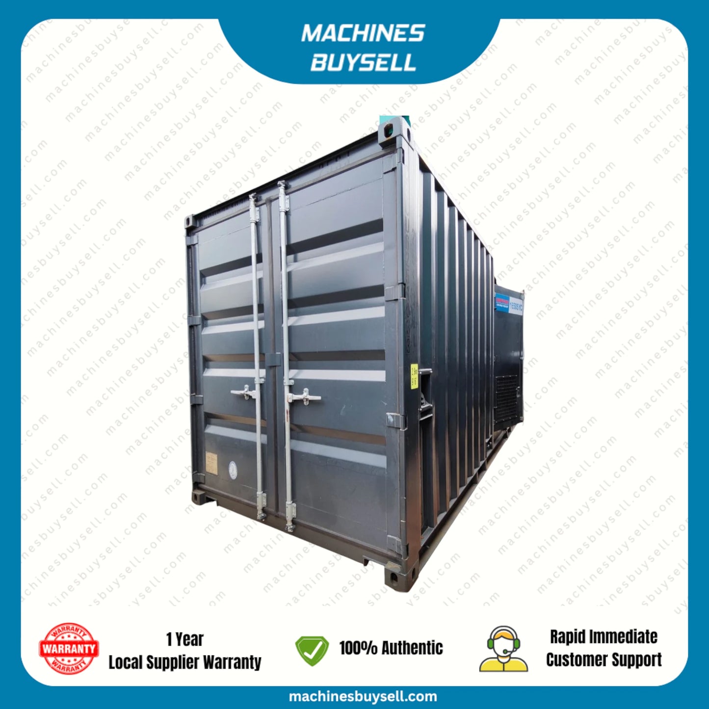 New 1500kVA Yuchai YC12VTD2000-D30 Genset @ 18YU1500